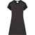 COURRÈGES Two-Tone A-Line Mini Dress Black