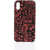 DSQUARED2 Monogram Patterned Iphone X Case With Monogram Motif Red