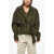 SA SU PHI Cashmere Blend Valentina Coat With Belt Military Green