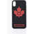 DSQUARED2 Silicone Leaf Iphone X Case With Embossed Detail Black