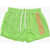 DSQUARED2 Nylon Midi Swim Shorts With Contrasting Logo Green