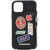 DSQUARED2 Iphone 11 Pro Case With Eco-Leather Coin Holder Black