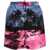 DSQUARED2 Patterned Nylon Palm Swimshorts Multicolor