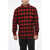 DSQUARED2 Buffalo Check Wool And Nylon Overshirt Black