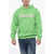 DSQUARED2 Cotton Hoodie With Logo-Print Green