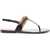 Gucci GG Crossover Sandals GG Crossover Sandals BEIGE/DARK BROWN