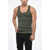 DSQUARED2 Ribbed Tank Top Green
