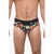 DSQUARED2 Stretch Nylon Pacman Swim Briefs Black