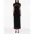 HELMUT LANG Long "Sash" Dress BLACK