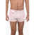 DSQUARED2 Nylon Swimshorts With Utility Pocket Pink