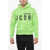 DSQUARED2 Icon Fleeced-Cotton Hoodie With Contrasting Monogram Green