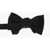 CORNELIANI Code Solid Color Jumbo Butterfly Bow Tie Black