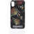 DSQUARED2 Eco-Leather Iphone X Case With Floral Motif Black