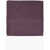 CORNELIANI Silk Pocket Square With Micro Patterns Burgundy