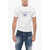 DSQUARED2 Cotton Crew-Neck T-Shirt With Print White
