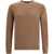 ARAGONA CASHMERE Crewneck Sweater DEMERARA