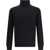 ARAGONA CASHMERE Regular fit turtleneck Sweater BLACK