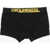 DSQUARED2 Stretch Cotton Trunk With Logoed Waistband Black