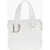 DSQUARED2 Leather D2 Statement Crossbody Wallet White