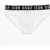DSQUARED2 Stretch Cotton Icon Briefs With Logoed Waistband White