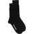 DSQUARED2 Ribbed Cotton Blend Mid Socks Black
