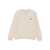 MAISON KITSUNÉ Wool crewneck sweater Beige