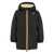 K-WAY KIDS P. LE VRAI 4.0 EIFFEL ORSETTO DOWN JACKET Black  