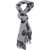 Alexander McQueen "Skull" "Double-Face" Scarf GREY