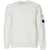 C.P. Company Wool Blend Sweater WHITE