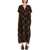 UMA WANG "Acrid" Midi Dress BROWN