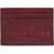 Marc Jacobs Card Holder With Logo BORDEAUX