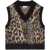 Ganni Wool Vest. ANIMALIER