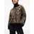 Ganni Sweater With "Cut-Out" ANIMALIER