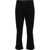 MUGLER Patchwork Effect Cropped Fit Denims Black