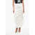 Loewe Denim Decontructed Skirt With Side Zip White