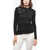 Ermanno Scervino Merino Wool Sweater With Lace Detail Black
