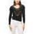 Ermanno Scervino Cashmere Blend Sweater With Lace Embellishment Black