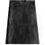 COURRÈGES Vinyl Midi Skirt With Adjustable Split Black