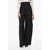 Khaite Super High-Waisted Pants With Side Zip Black