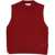 MAISON KITSUNÉ Wool Vest BORDEAUX