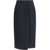 Rier Walker Wrap Midi Skirt PLOMBE