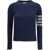 Thom Browne Holiday Hector Sweater NAVY