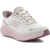 SKECHERS Go Run Now - Regent Natural White/Pink