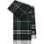 Burberry Cashmere Check Scarf ANCHOR GREEN
