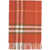 Burberry Cashmere Check Scarf ROUX RED