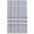 Burberry Wool Check wide Scarf MIST BLUE