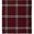 Burberry Wool Check wide Scarf OXBLOOD RED