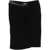 Versace Midi Skirt With Asymmetrical Hemline BLACK