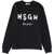 MSGM Sweatshirt With Logo BLACK