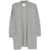 Allude Open Cardigan In Virgin Wool And Cashmere GREY
